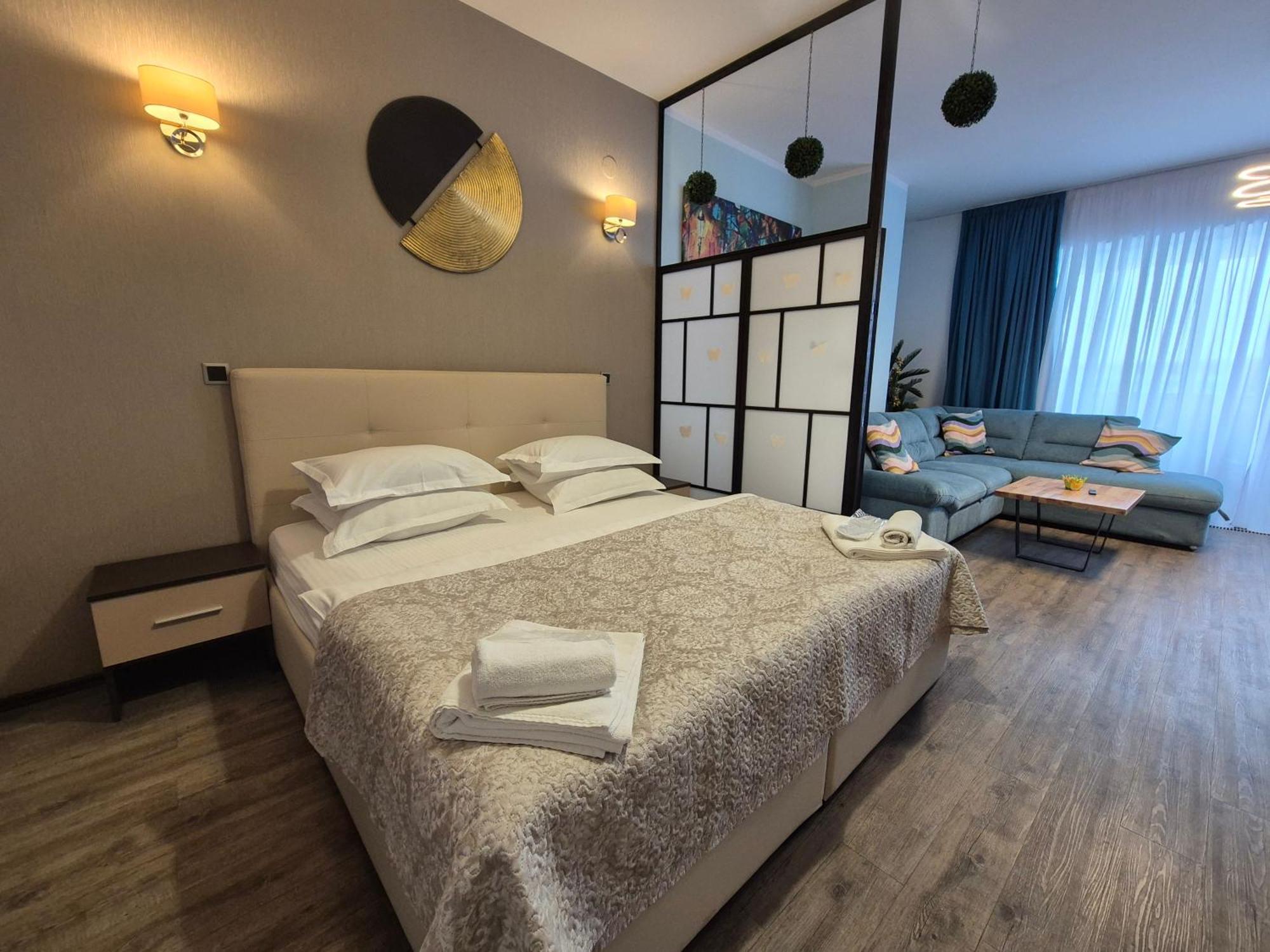 Fabulous Panorama Silver Mountain Apartments Пояна Брашов Стая снимка